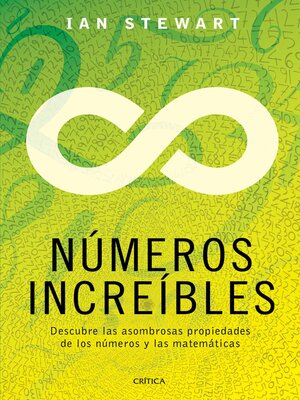 cover image of Números increíbles  (Edición mexicana)